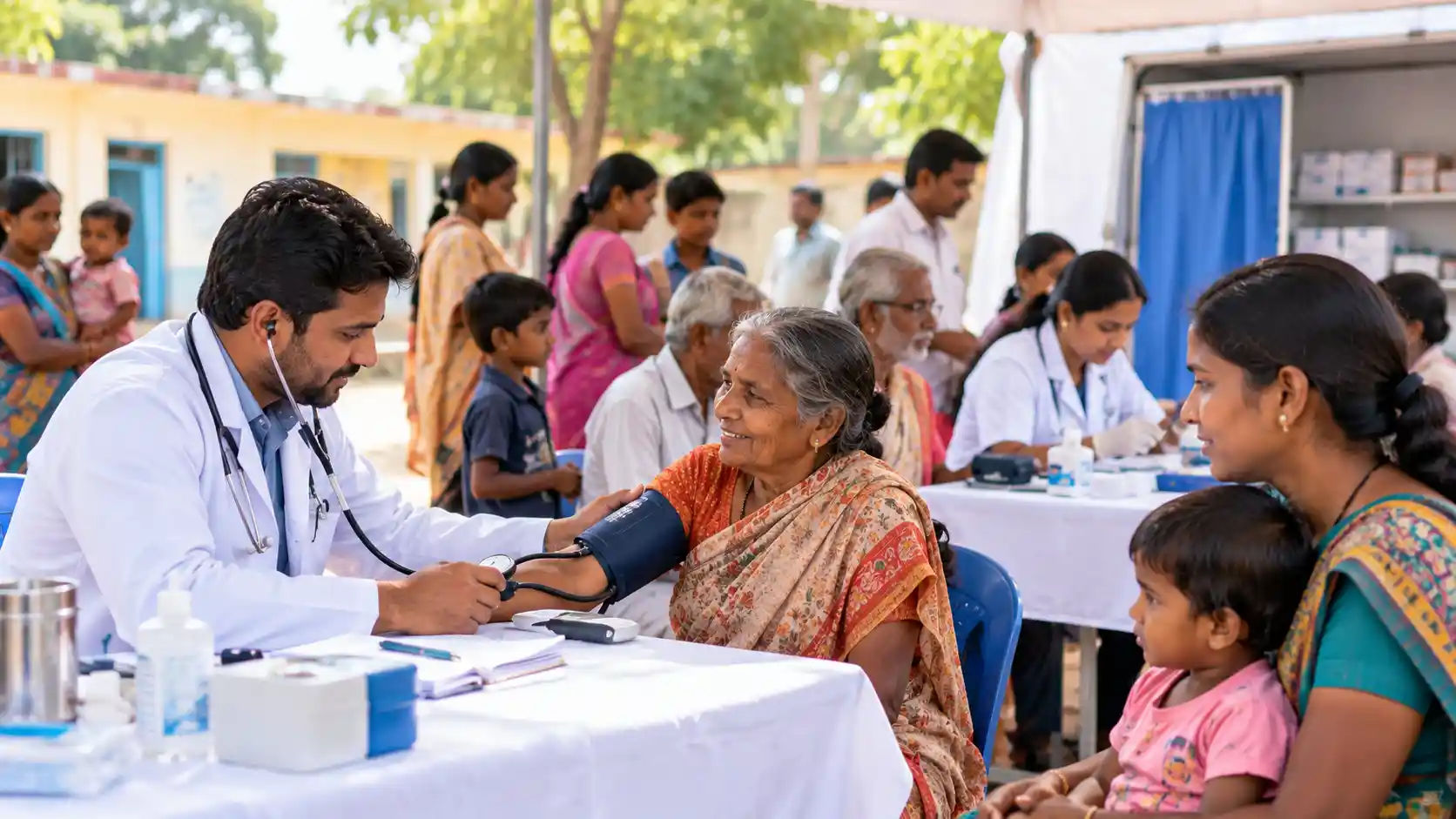 Community Healthcheckup camps image2